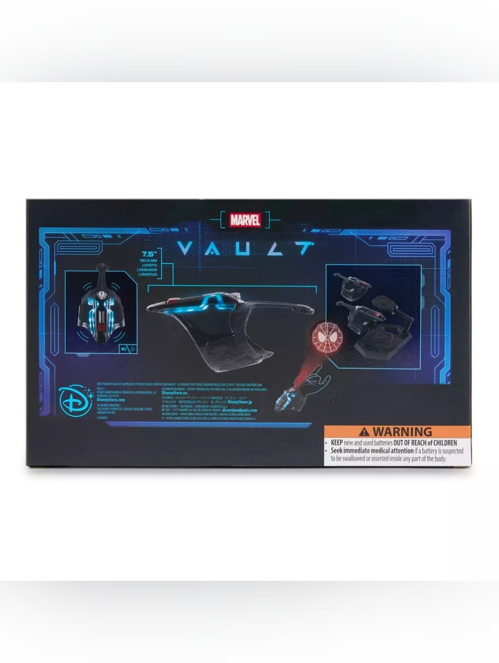 Marvel Vault Spider-Man Nanotech Web-Shooters